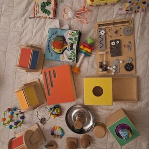 Lovevery Fat Brain Manhatten Toy Co And More Bundle Lot